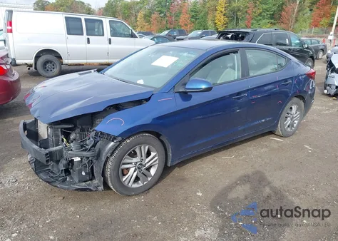 2020 Hyundai Elantra Sel from USA, damaged, VIN 5NPD84LF8LH576959